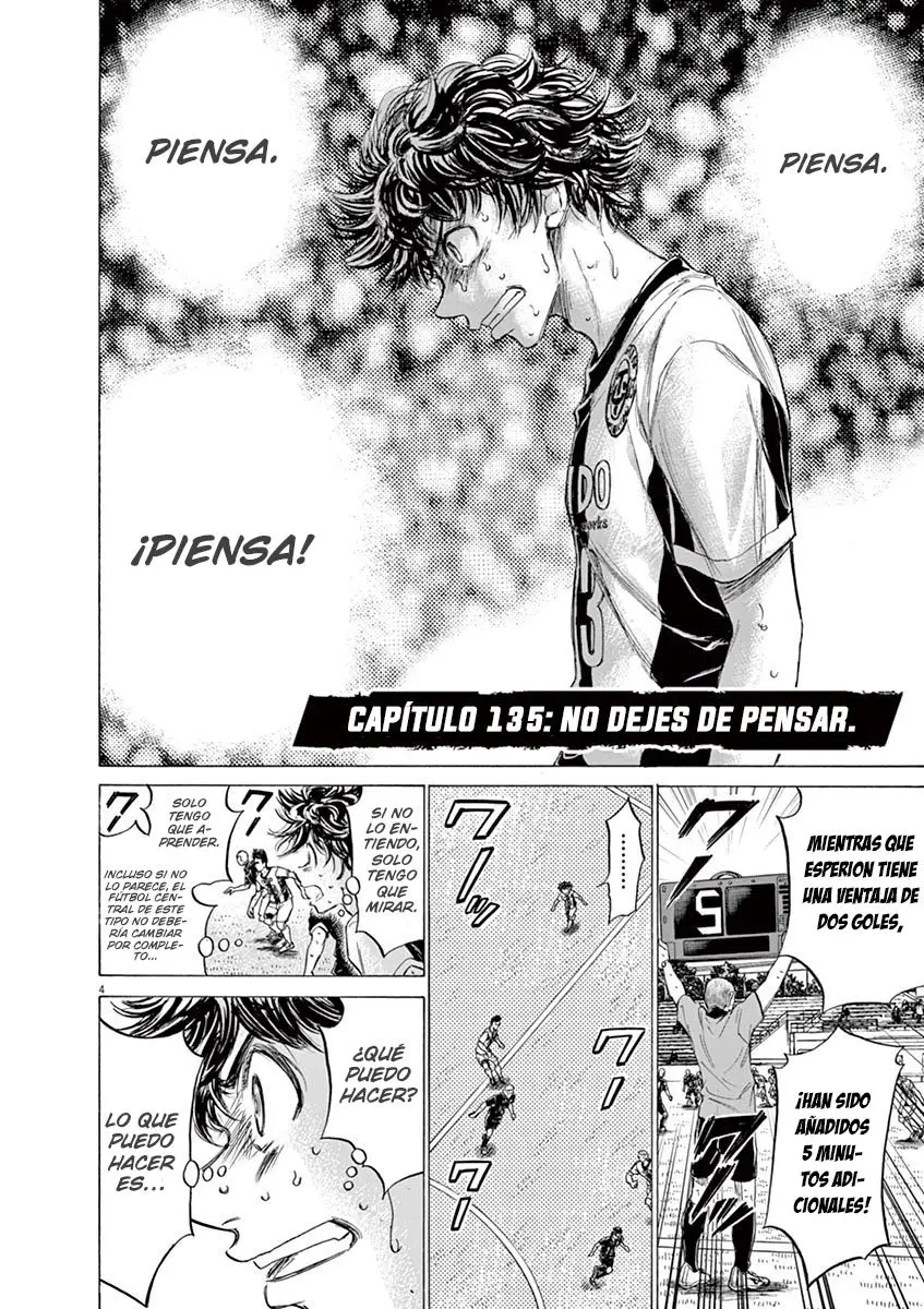 Ao ashi capítulo 135 página 5