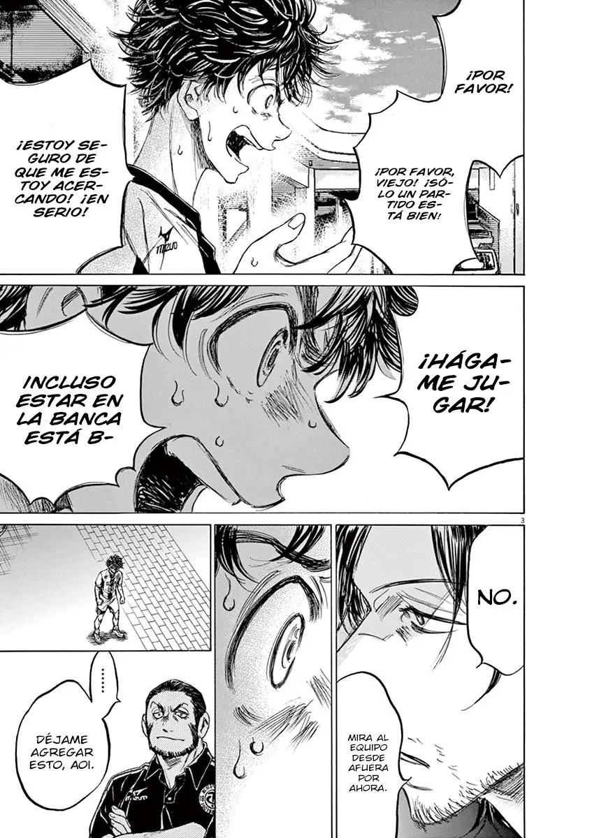 Ao ashi capítulo 138 página 4