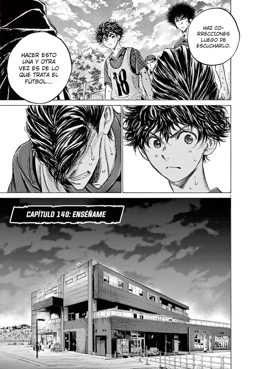 Ao ashi capítulo 140 página 4