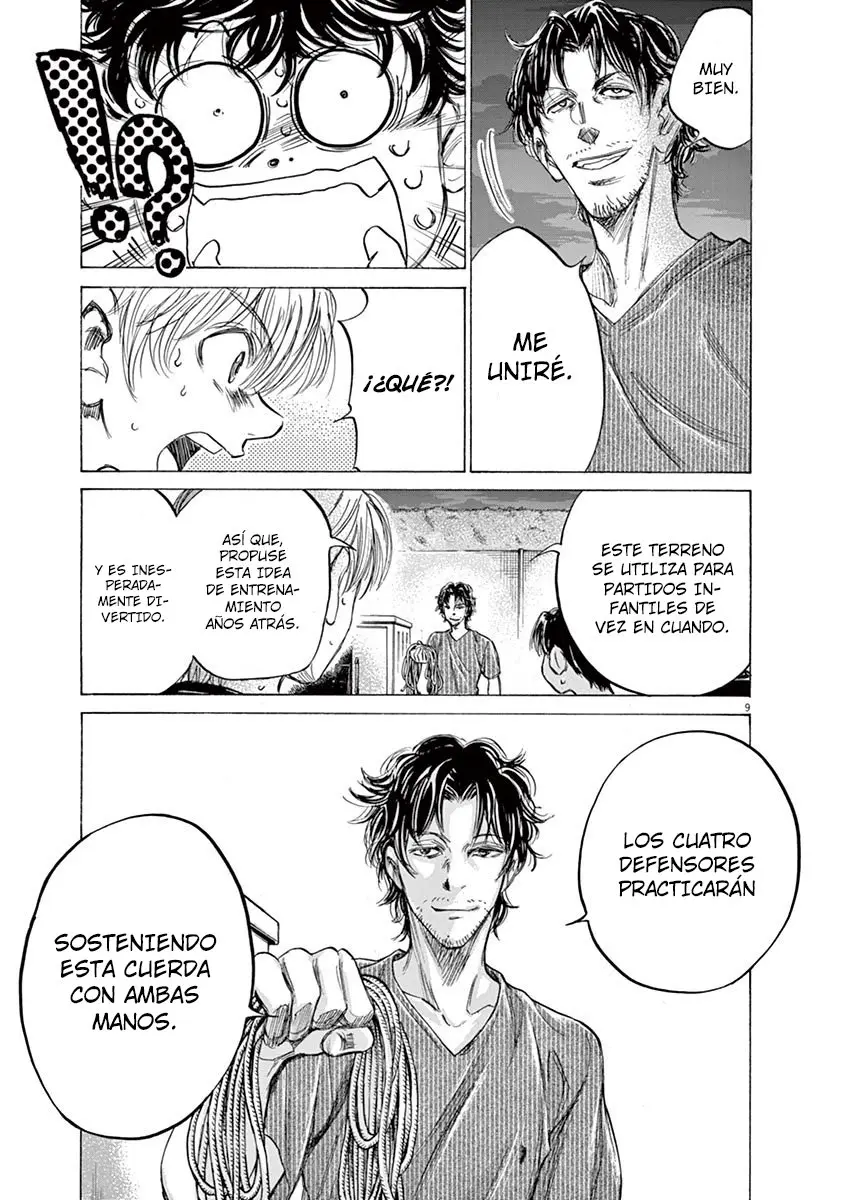 Ao ashi capítulo 142 página 10