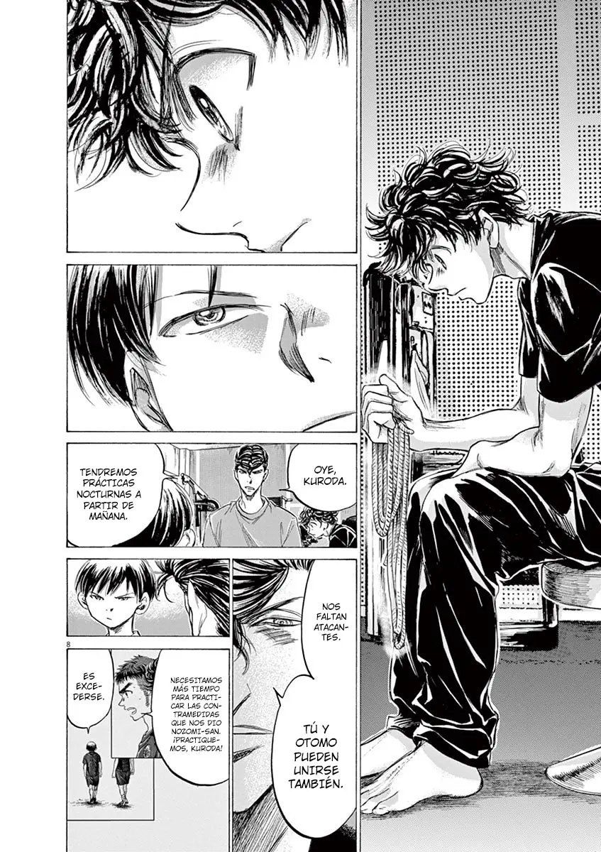 Ao ashi capítulo 143 página 9