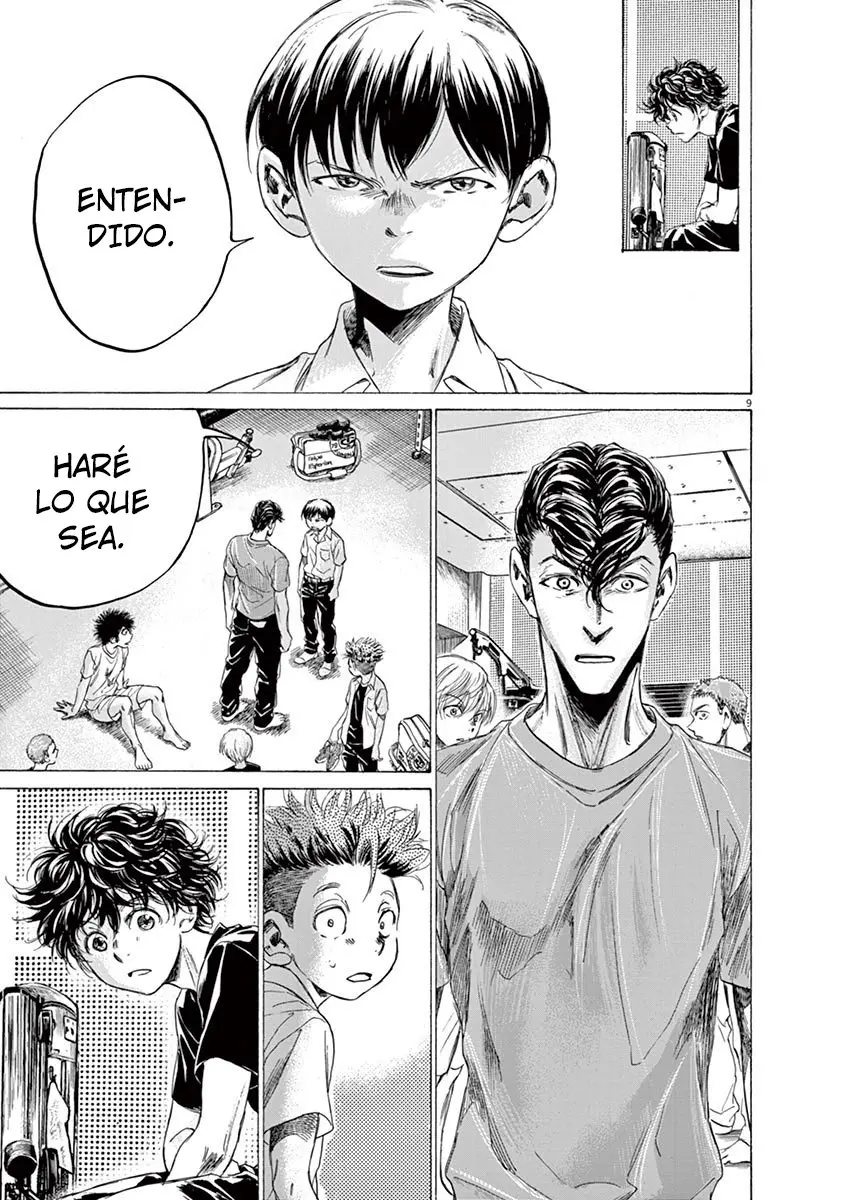 Ao ashi capítulo 143 página 10