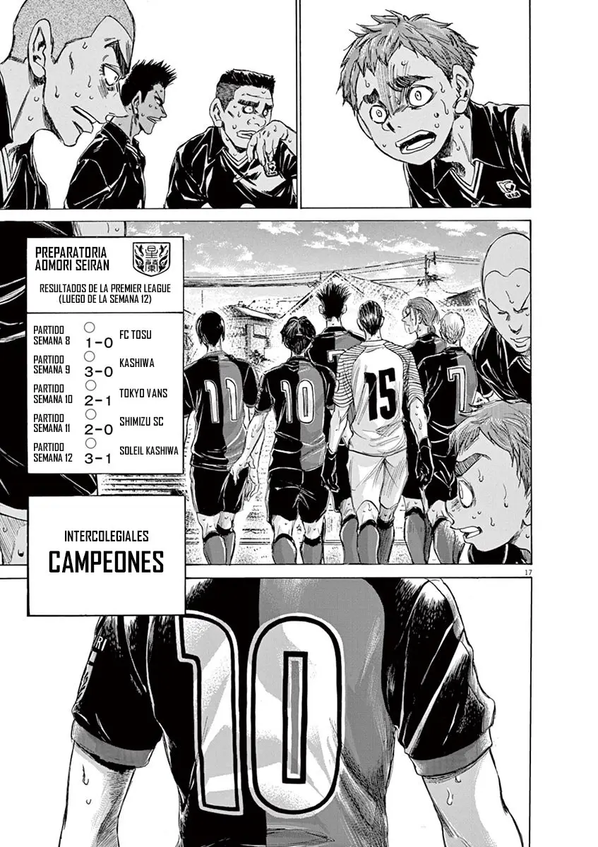Ao ashi capítulo 147 página 18