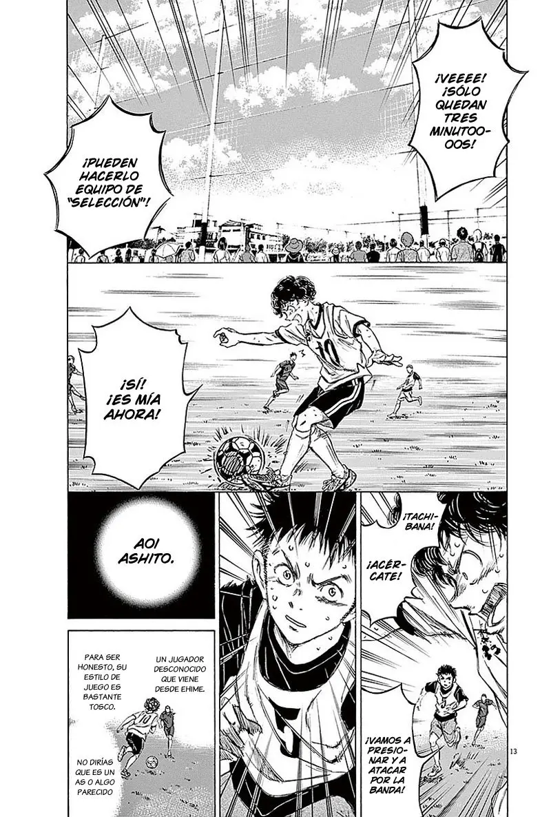 Ao ashi capítulo 15 página 14