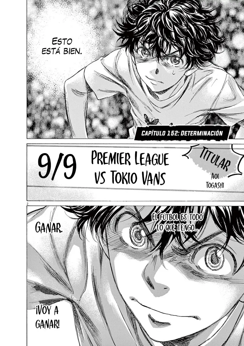 Ao ashi capítulo 152 página 4