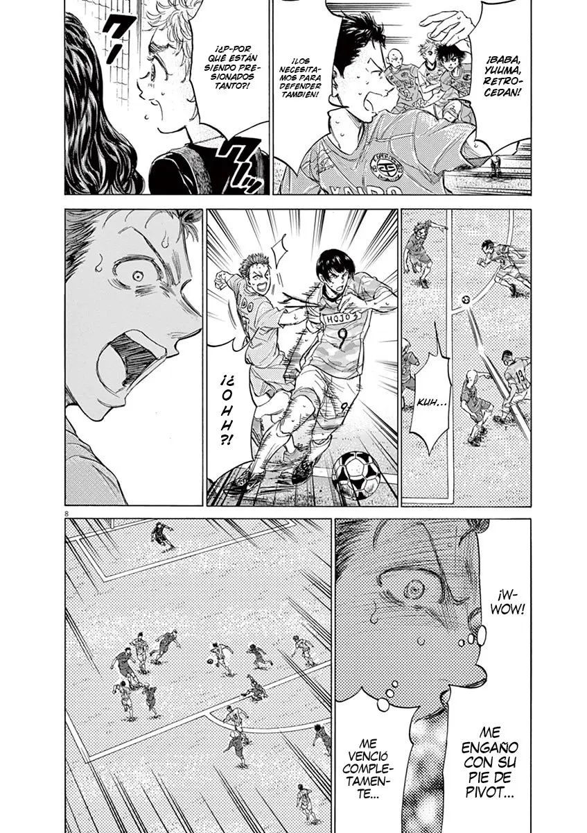 Ao ashi capítulo 154 página 10