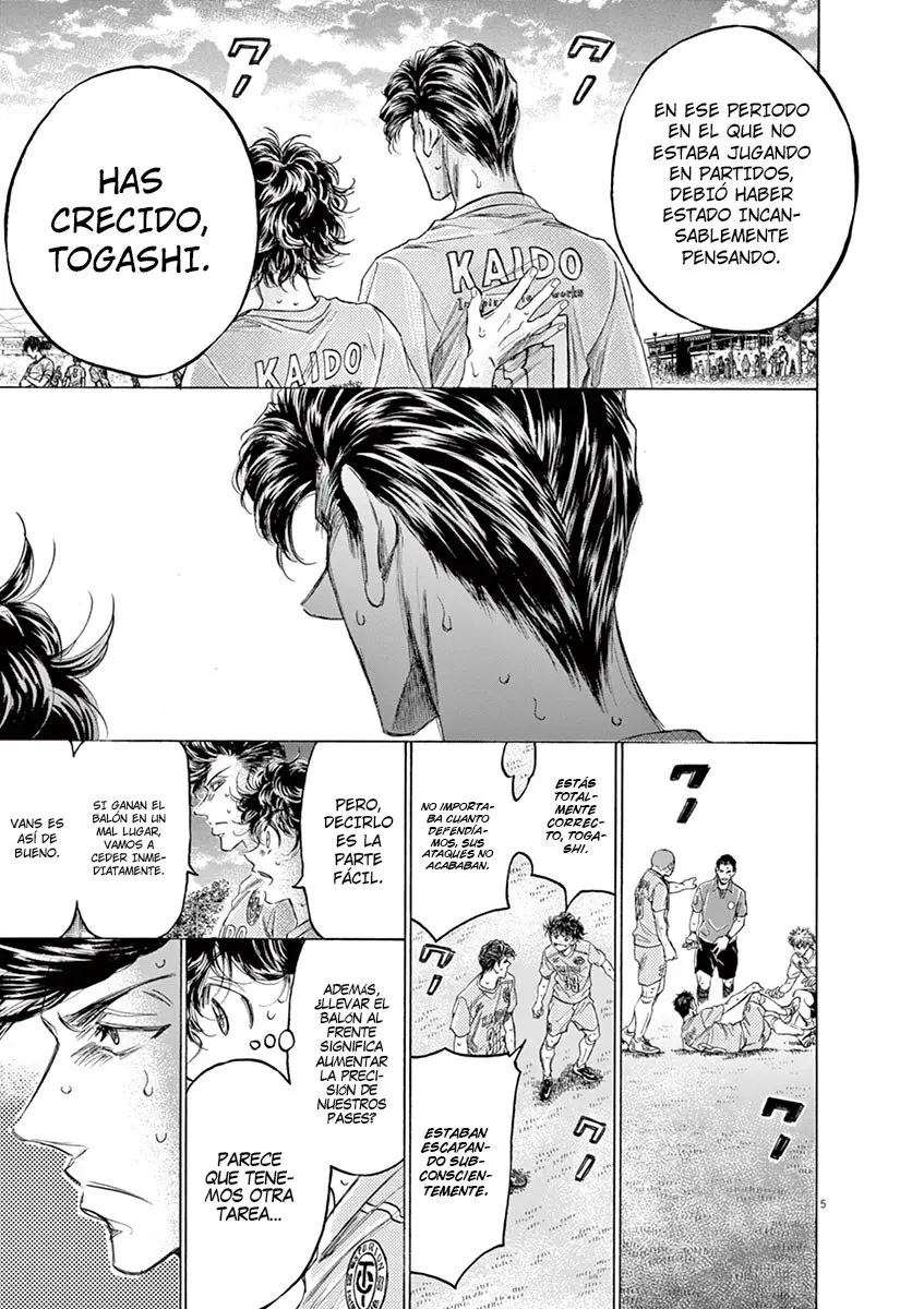 Ao ashi capítulo 155 página 7