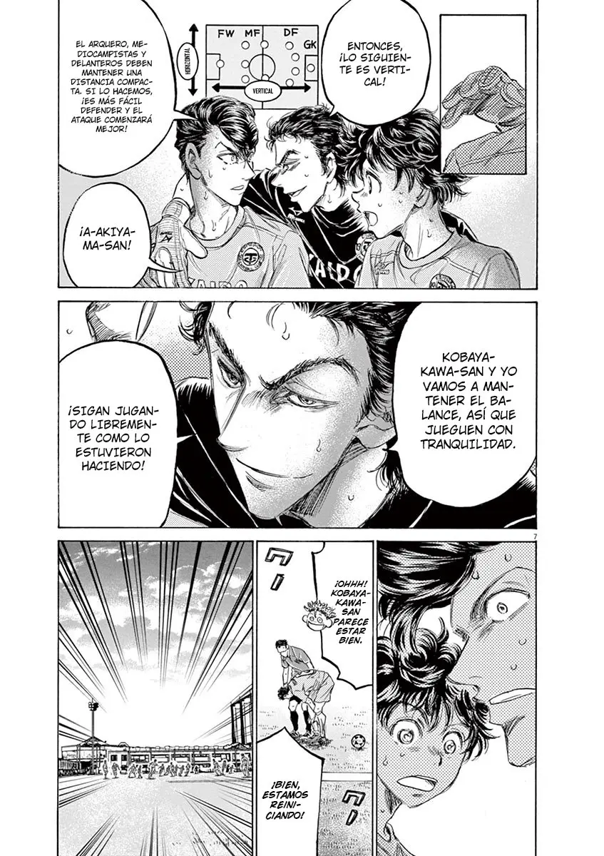 Ao ashi capítulo 155 página 9