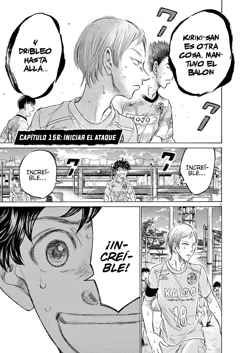 Ao ashi capítulo 156 página 7