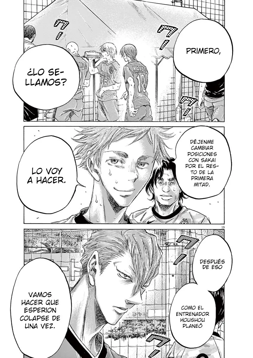 Ao ashi capítulo 157 página 21