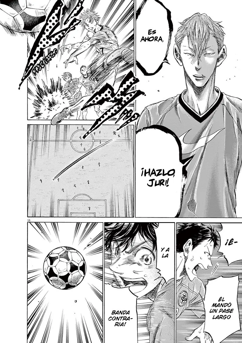 Ao ashi capítulo 158 página 19