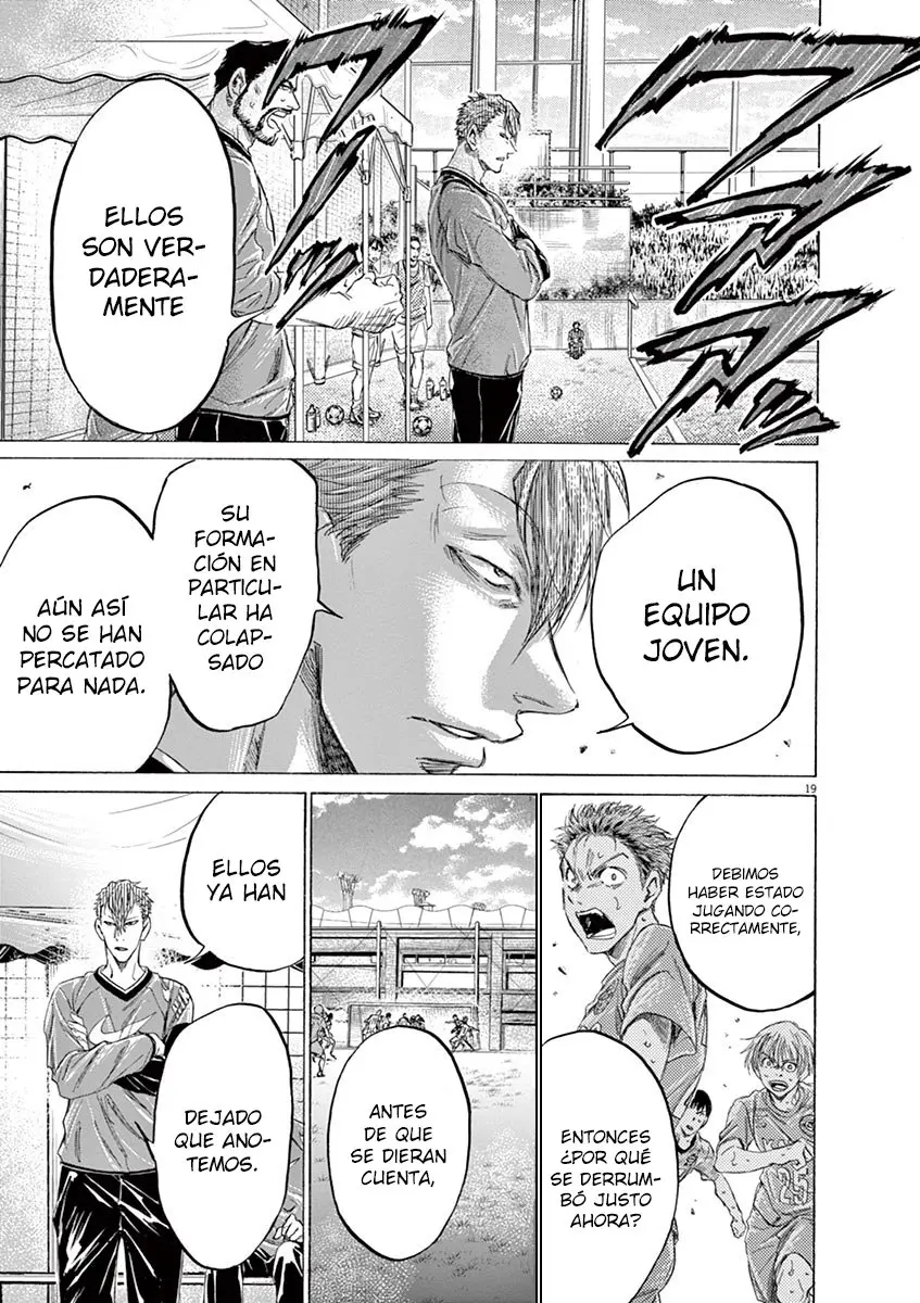 Ao ashi capítulo 158 página 22