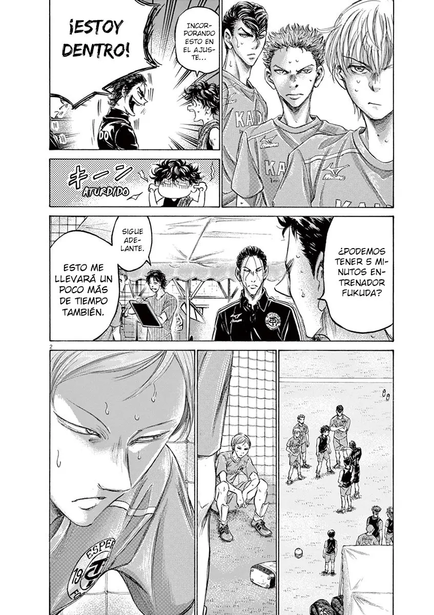 Ao ashi capítulo 160 página 4
