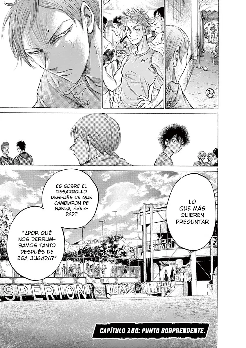 Ao ashi capítulo 160 página 5