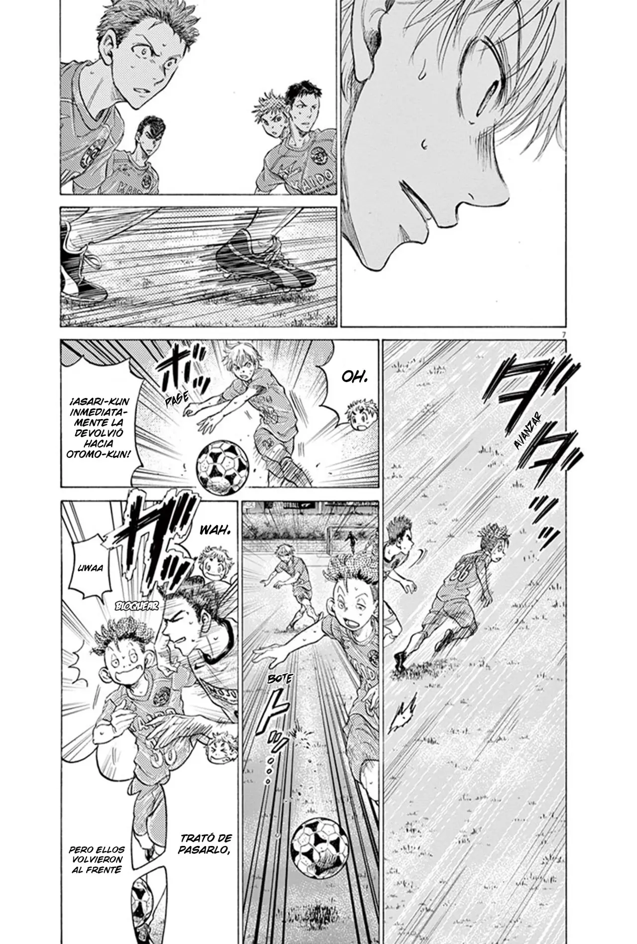 Ao ashi capítulo 166 página 8