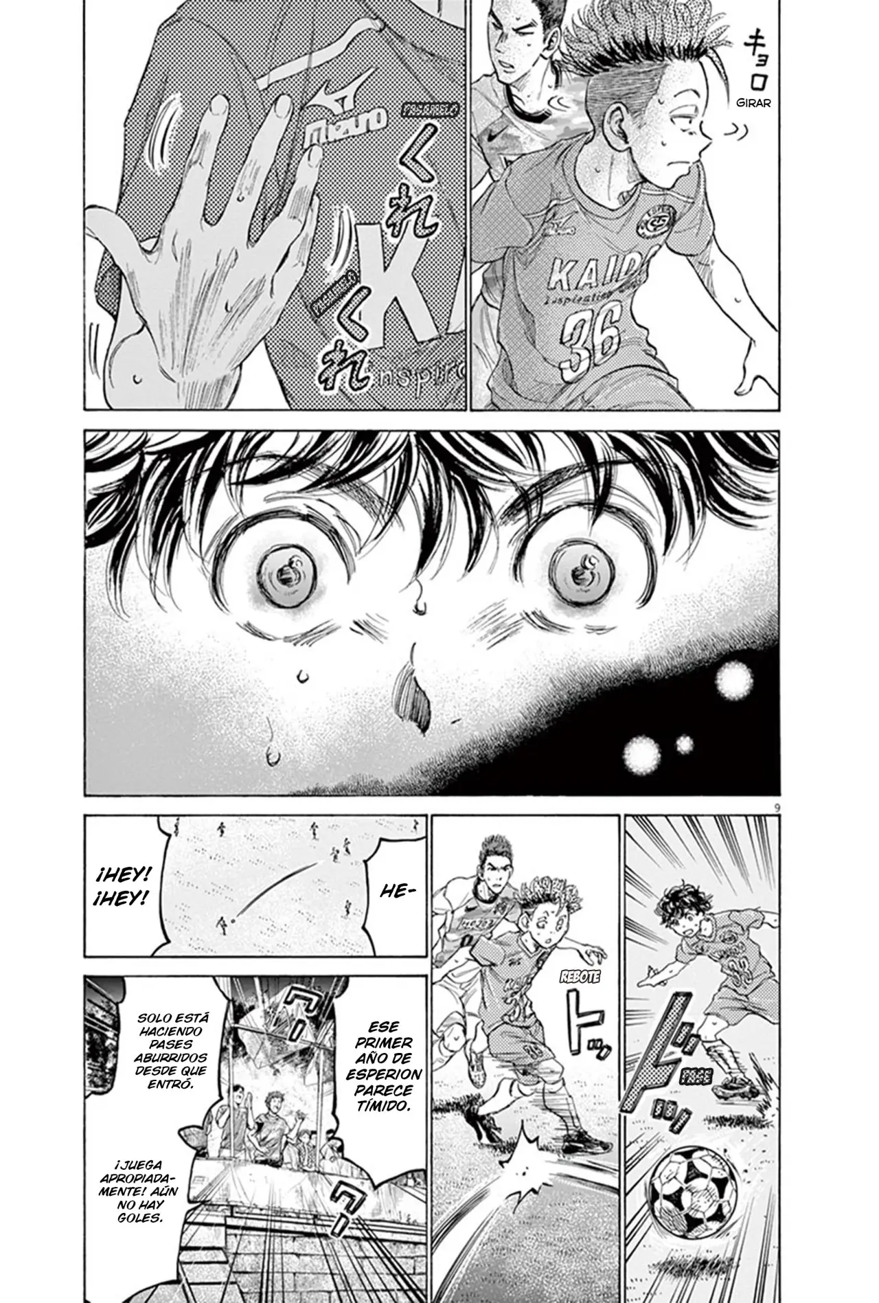 Ao ashi capítulo 166 página 10