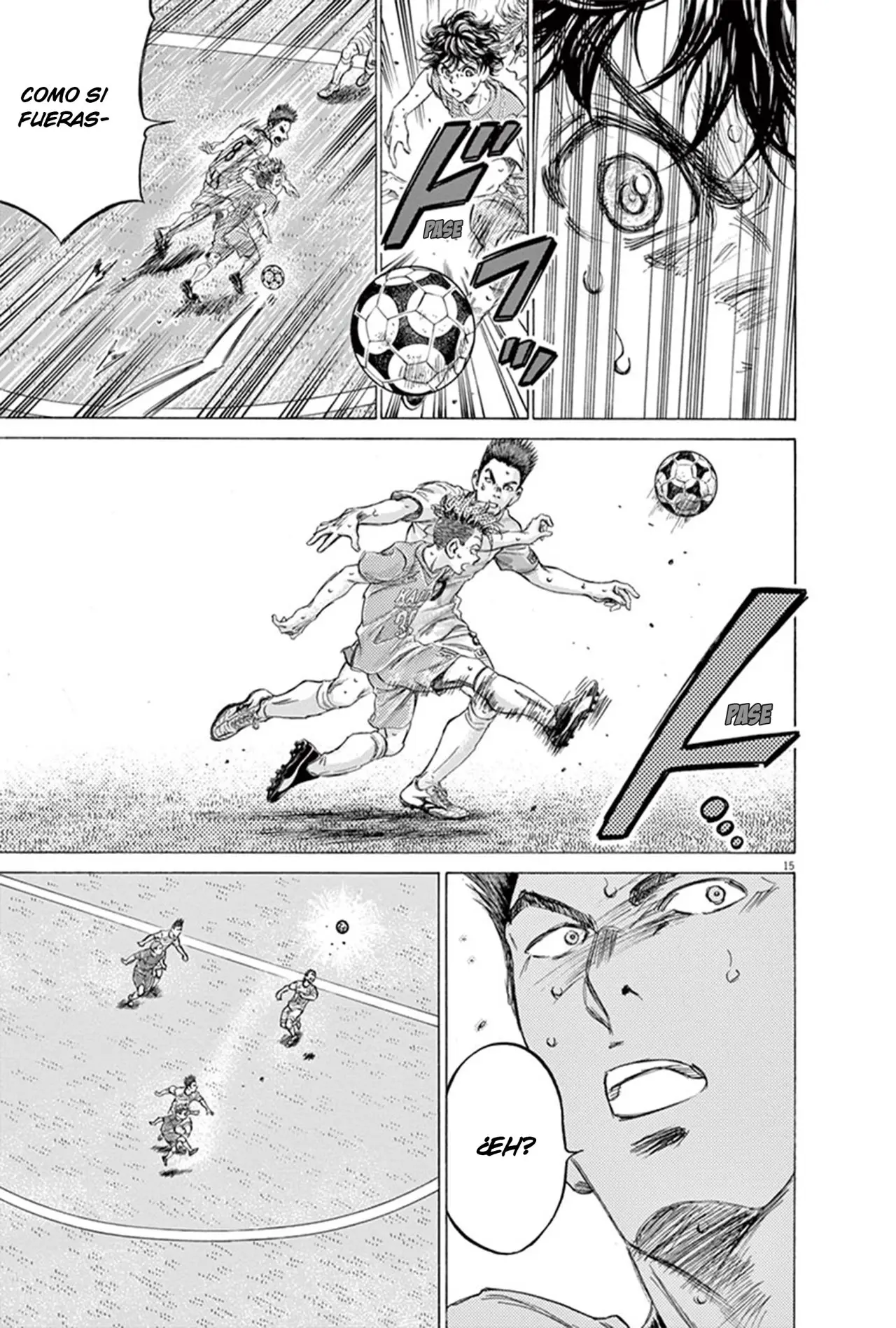 Ao ashi capítulo 166 página 16