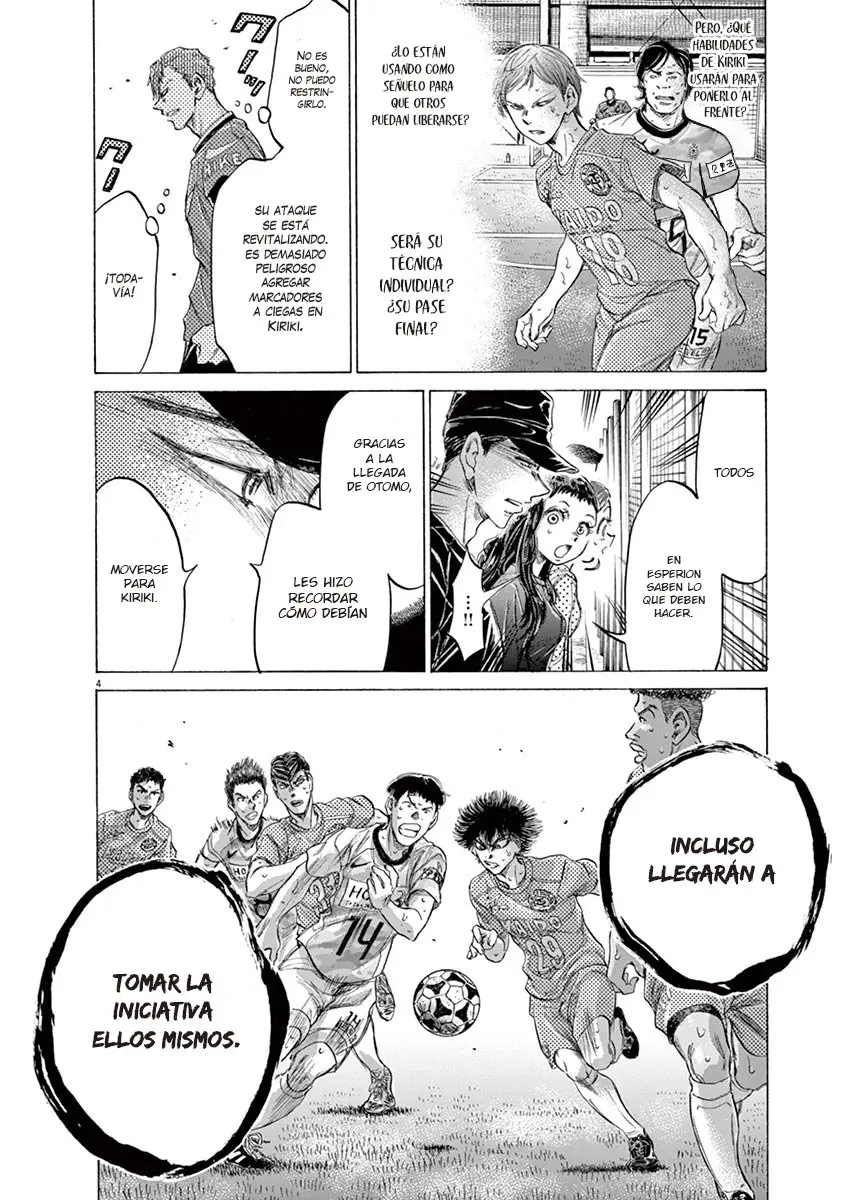Ao ashi capítulo 168 página 5