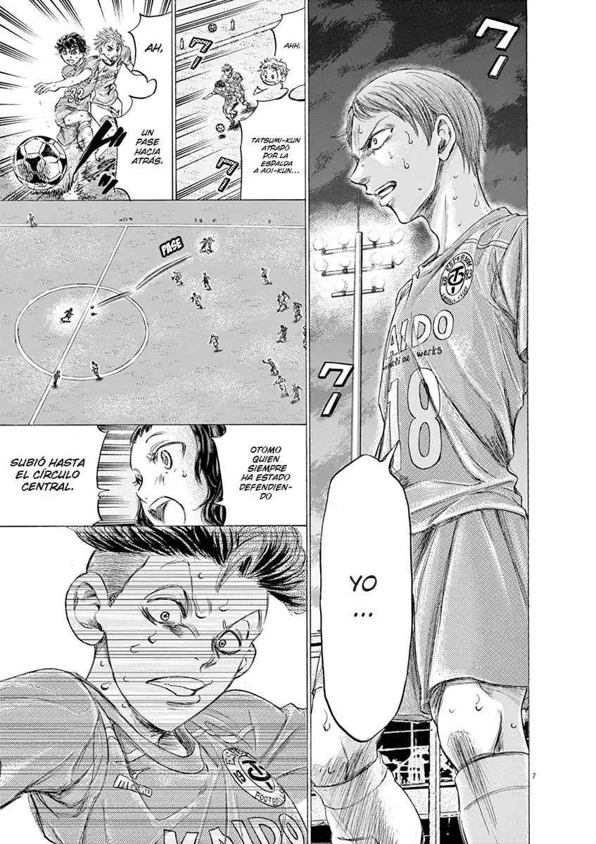 Ao ashi capítulo 168 página 8