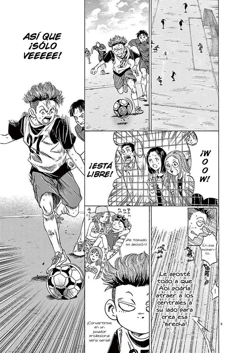 Ao ashi capítulo 17 página 10