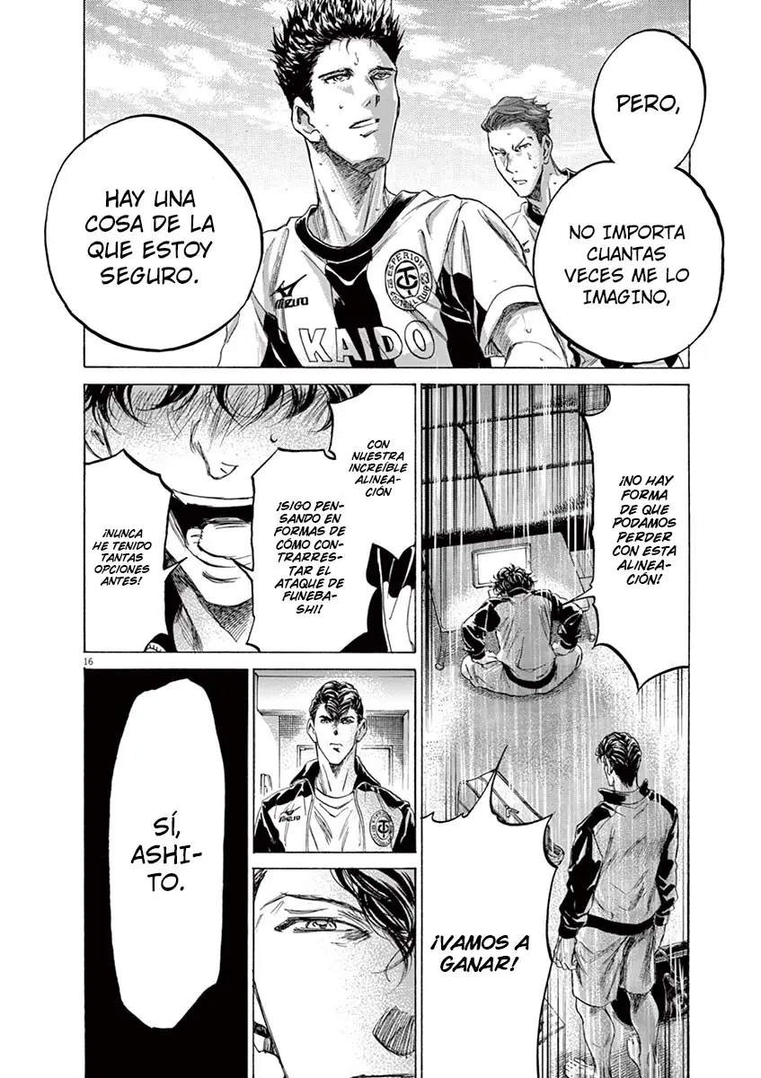 Ao ashi capítulo 176 página 17