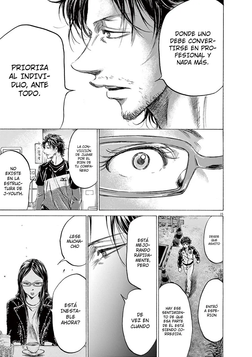 Ao ashi capítulo 177 página 16