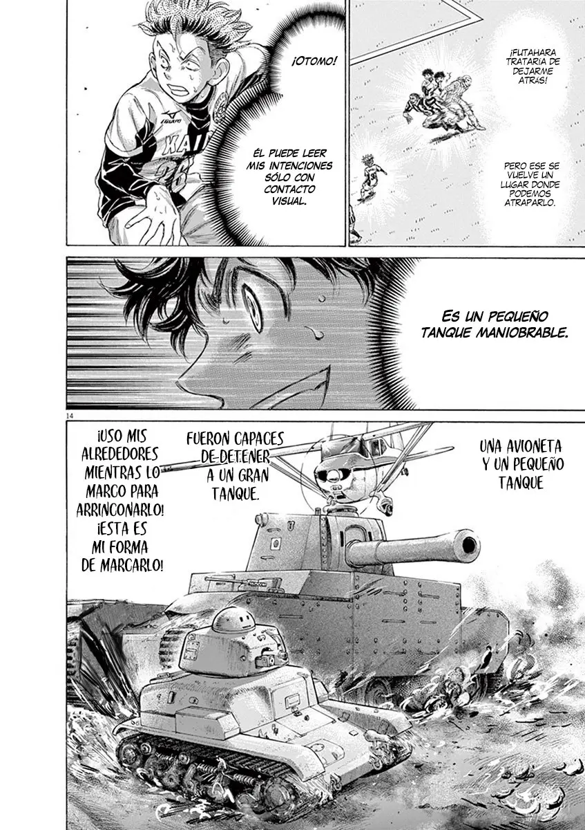 Ao ashi capítulo 182 página 15