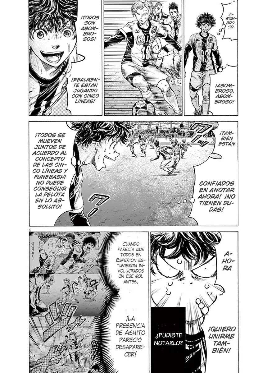 Ao ashi capítulo 186 página 5