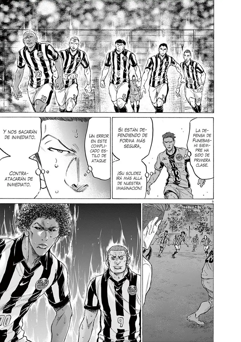 Ao ashi capítulo 186 página 10