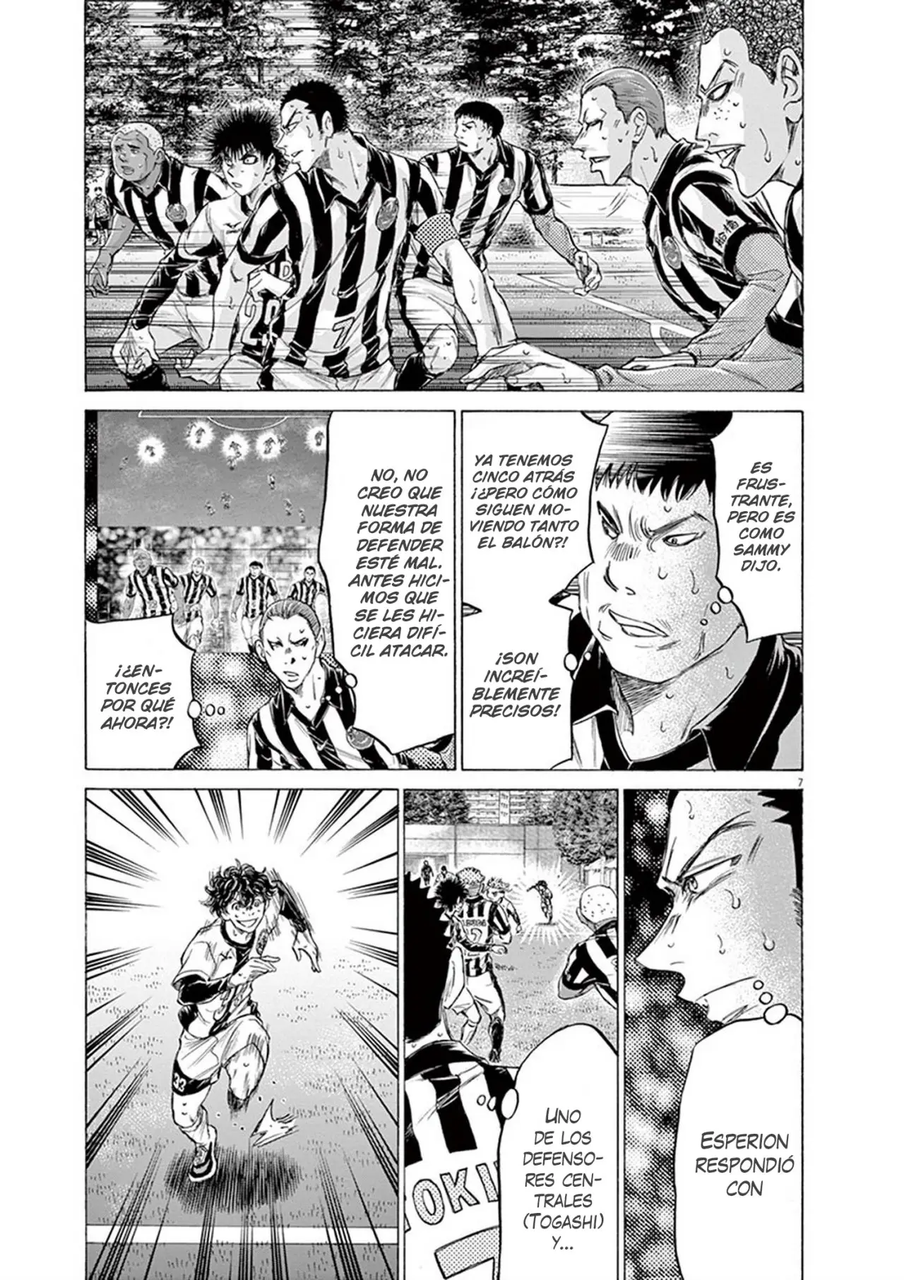 Ao ashi capítulo 187 página 8