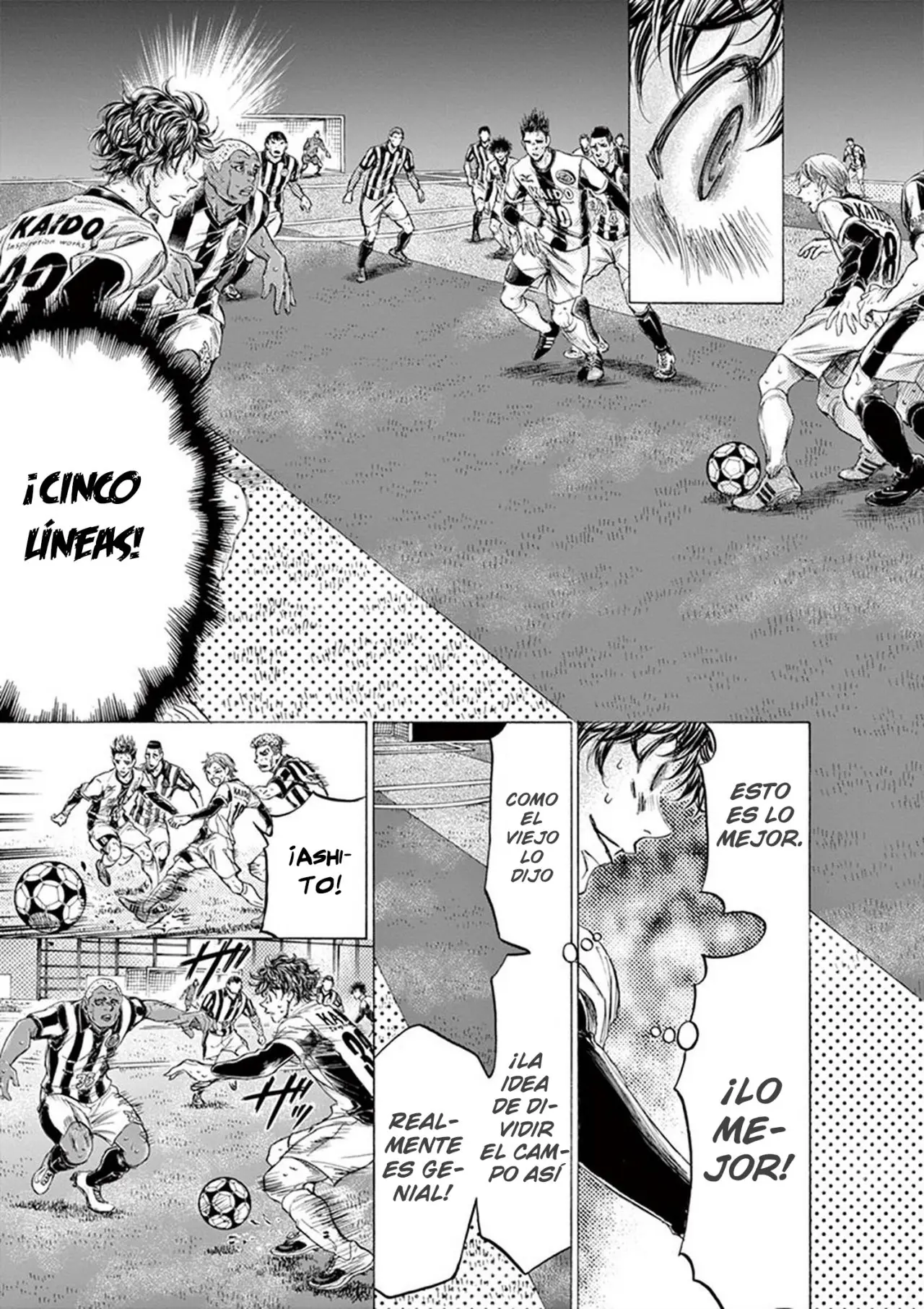 Ao ashi capítulo 187 página 10