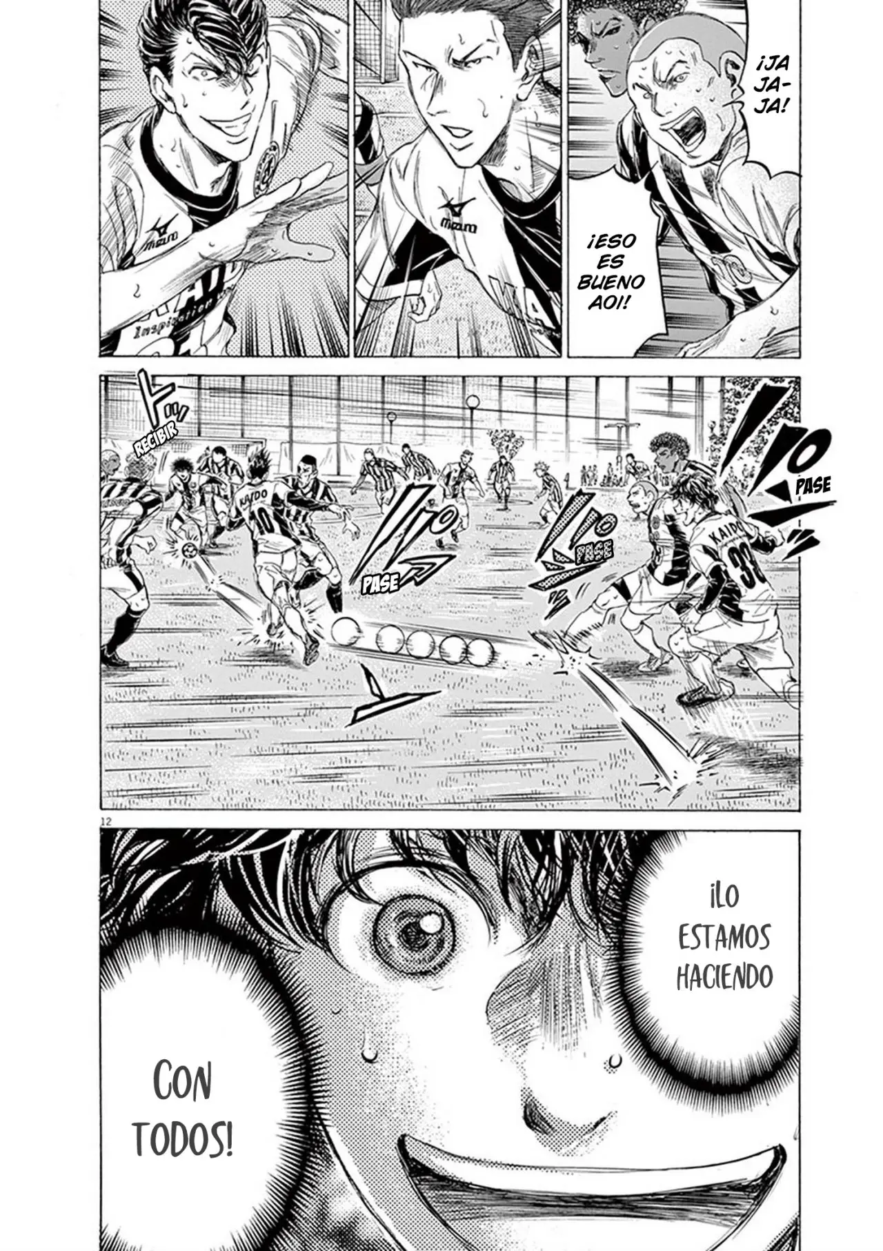 Ao ashi capítulo 187 página 13