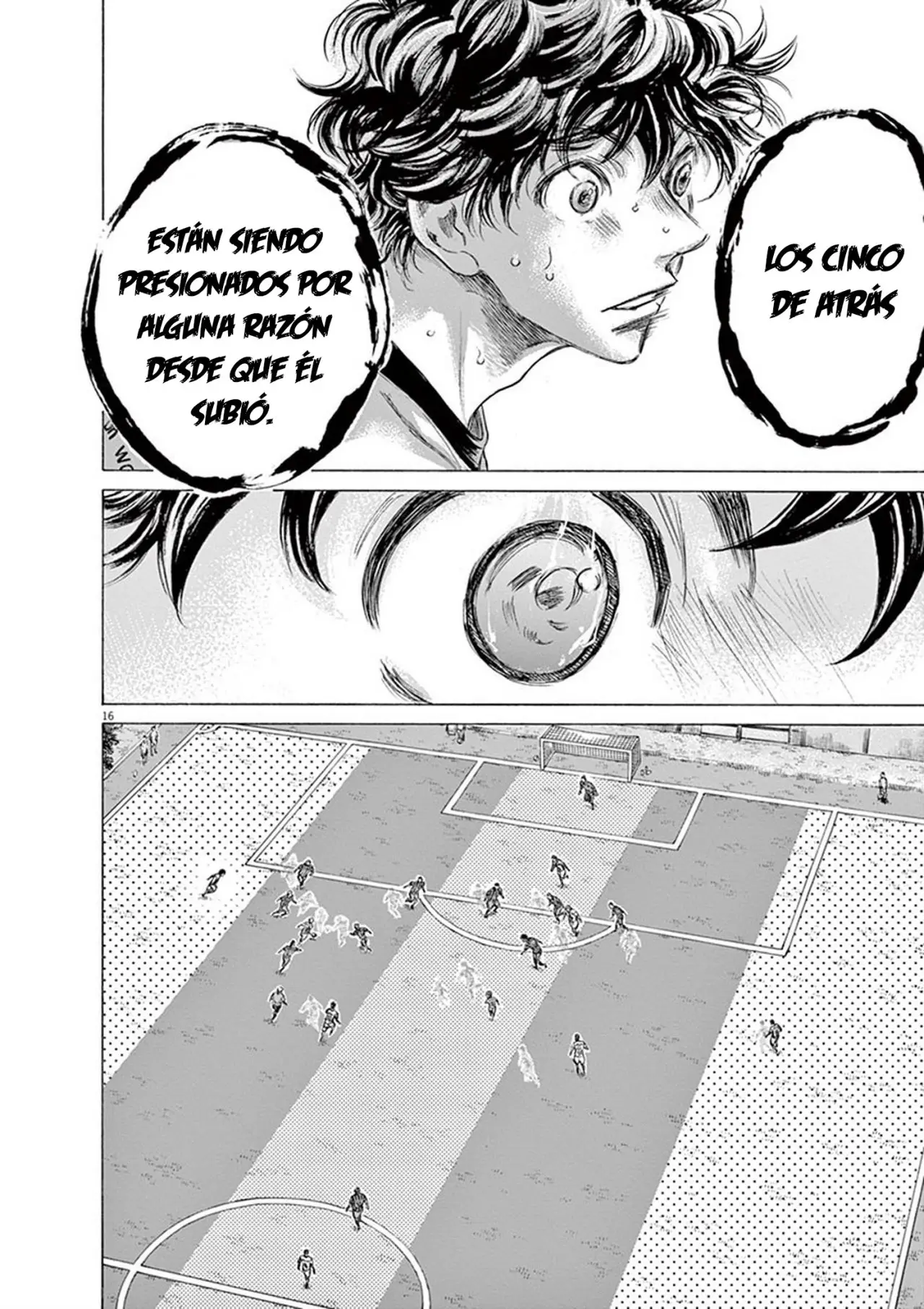 Ao ashi capítulo 187 página 17