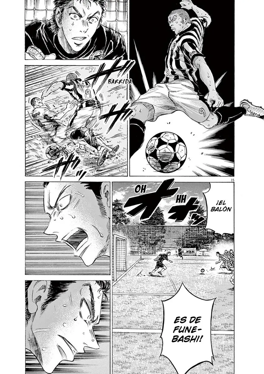 Ao ashi capítulo 188 página 15