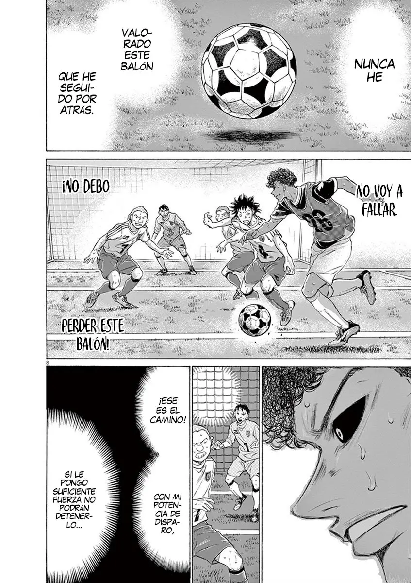 Ao ashi capítulo 196 página 9
