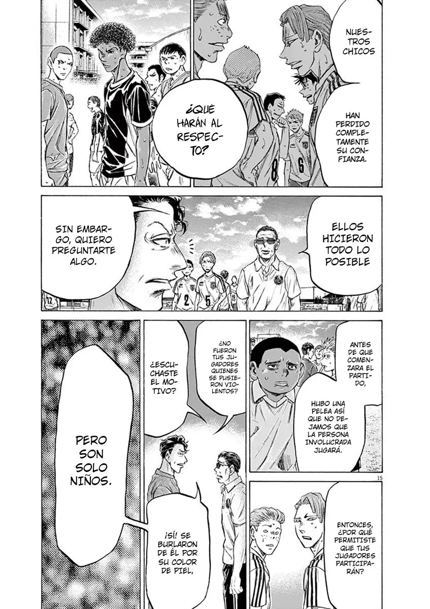 Ao ashi capítulo 196 página 16