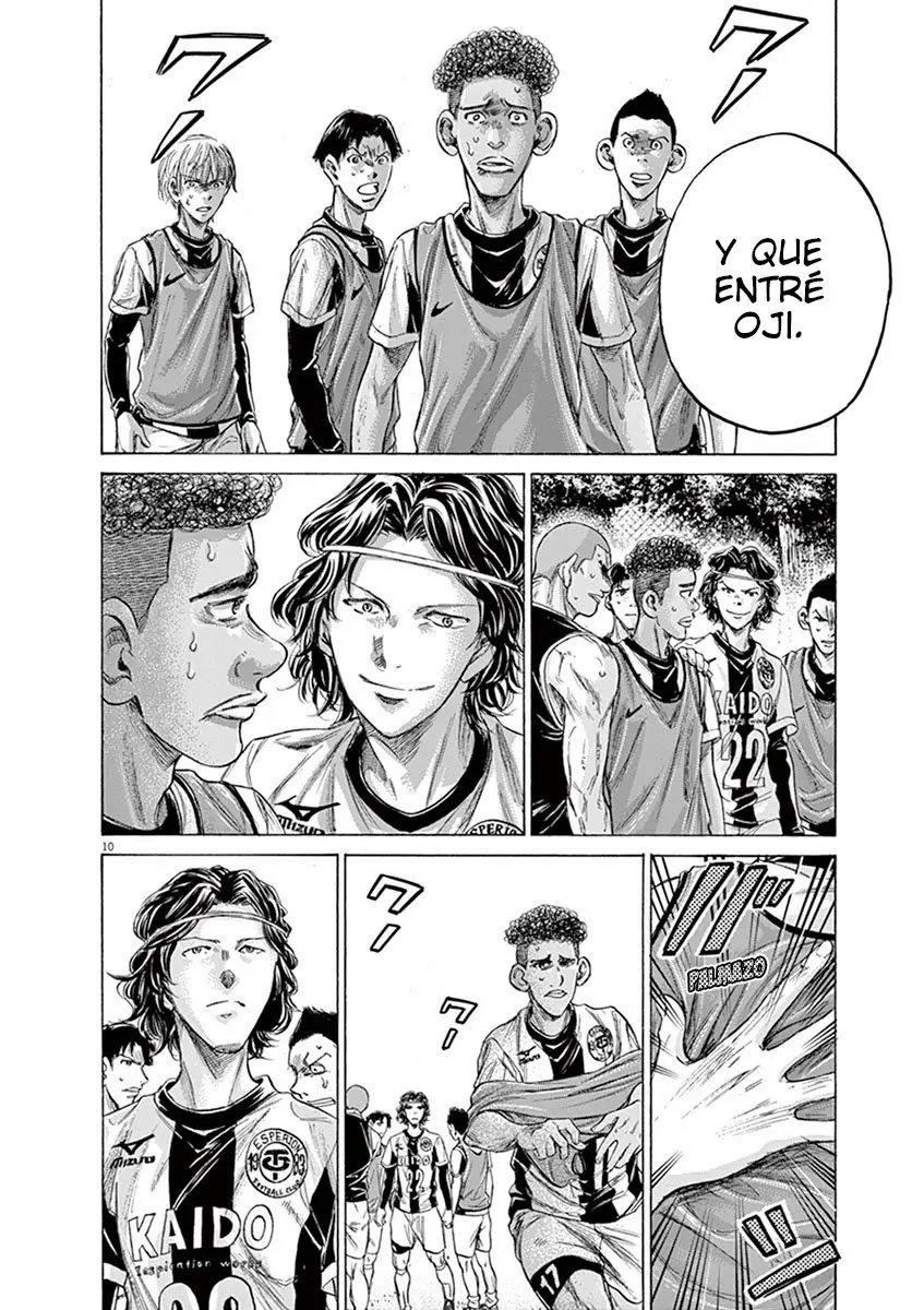 Ao ashi capítulo 199 página 11