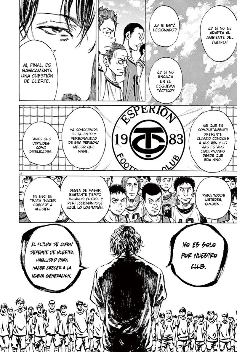 Ao ashi capítulo 2 página 37
