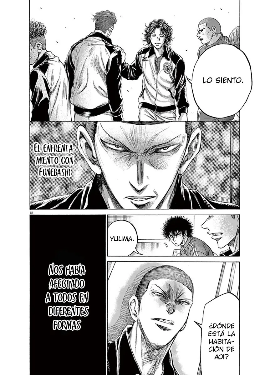 Ao ashi capítulo 202 página 19