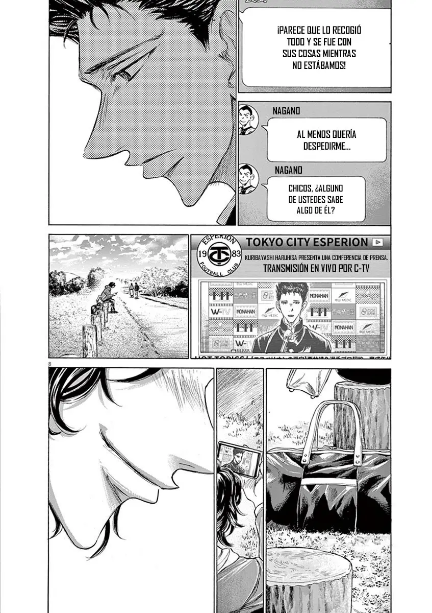 Ao ashi capítulo 206 página 9