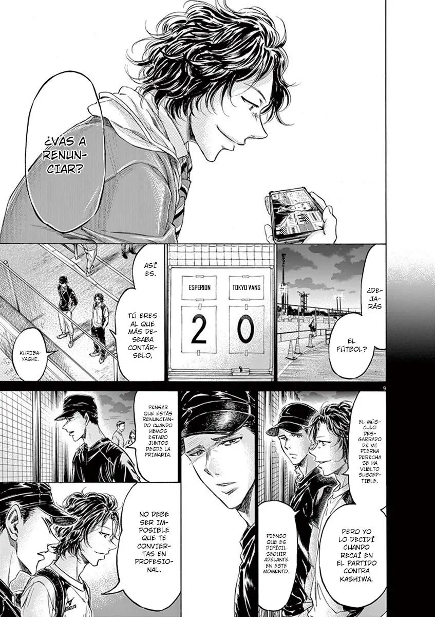 Ao ashi capítulo 206 página 10