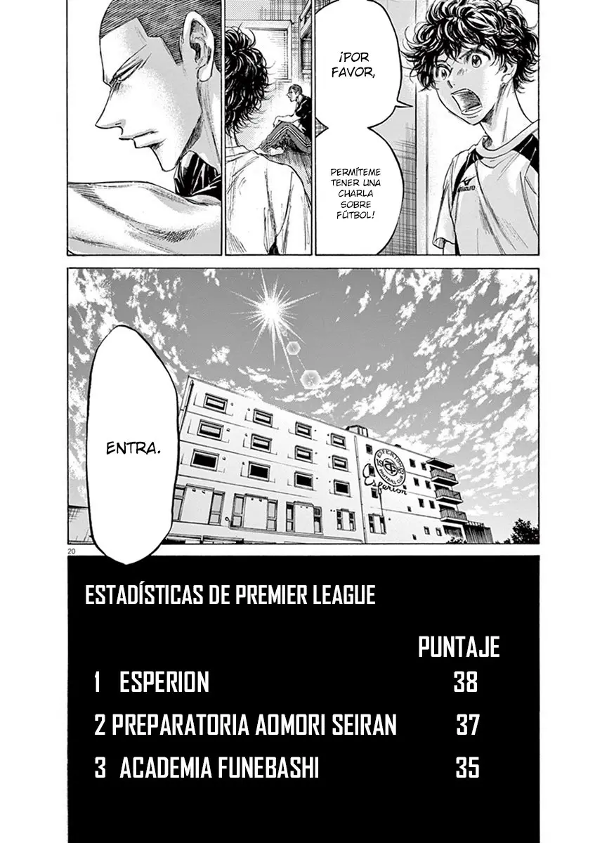 Ao ashi capítulo 206 página 21