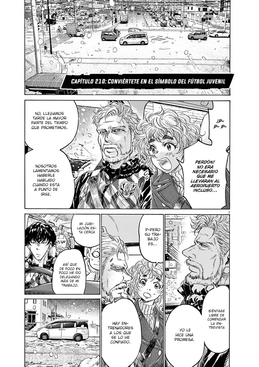 Ao ashi capítulo 210 página 8