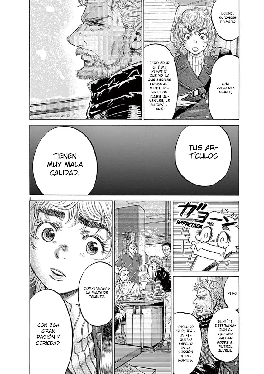 Ao ashi capítulo 210 página 9