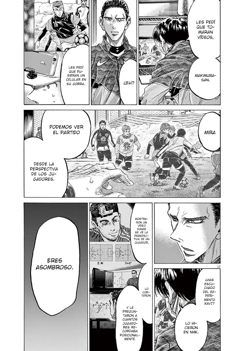 Ao ashi capítulo 210 página 18