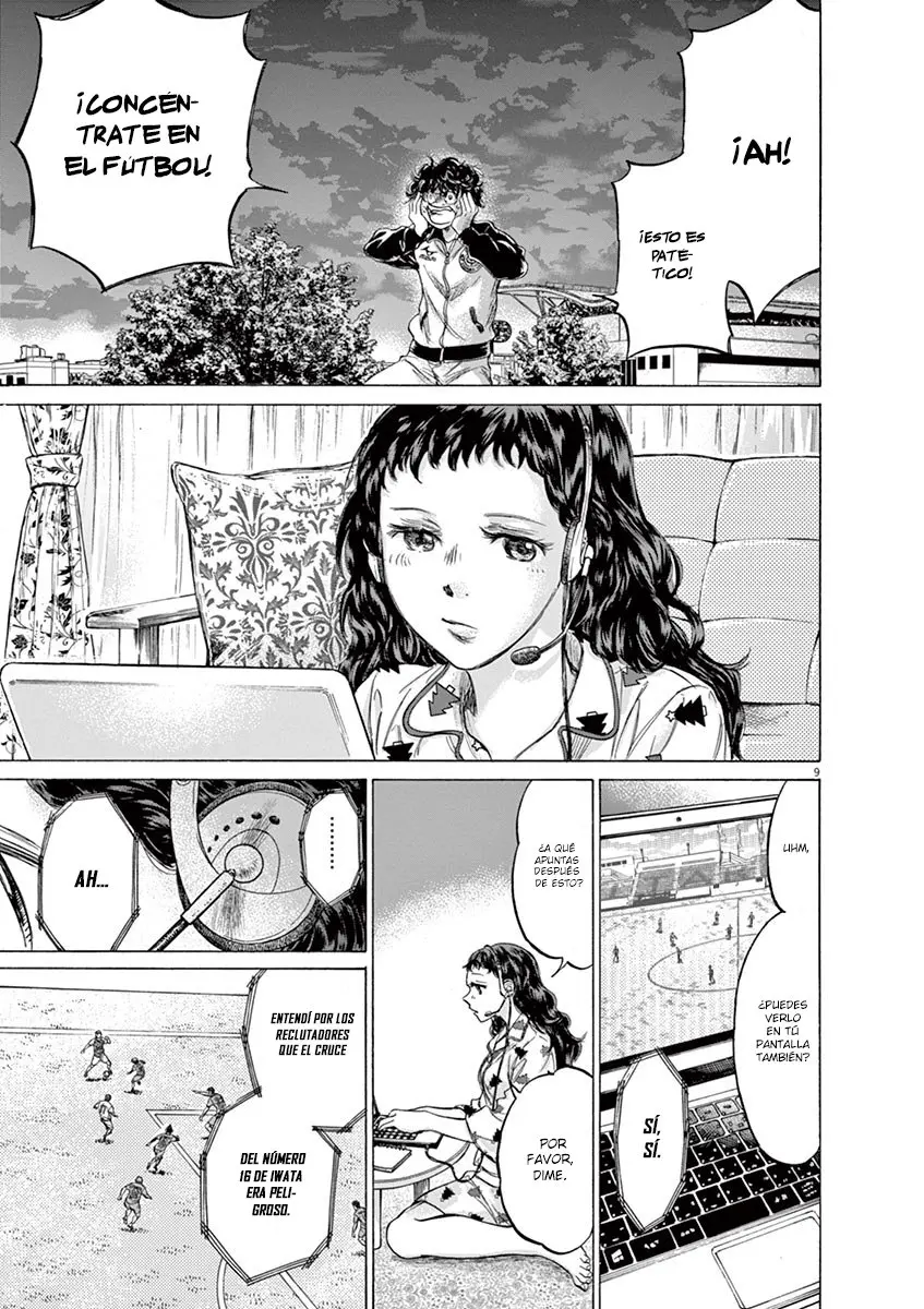 Ao ashi capítulo 213 página 10