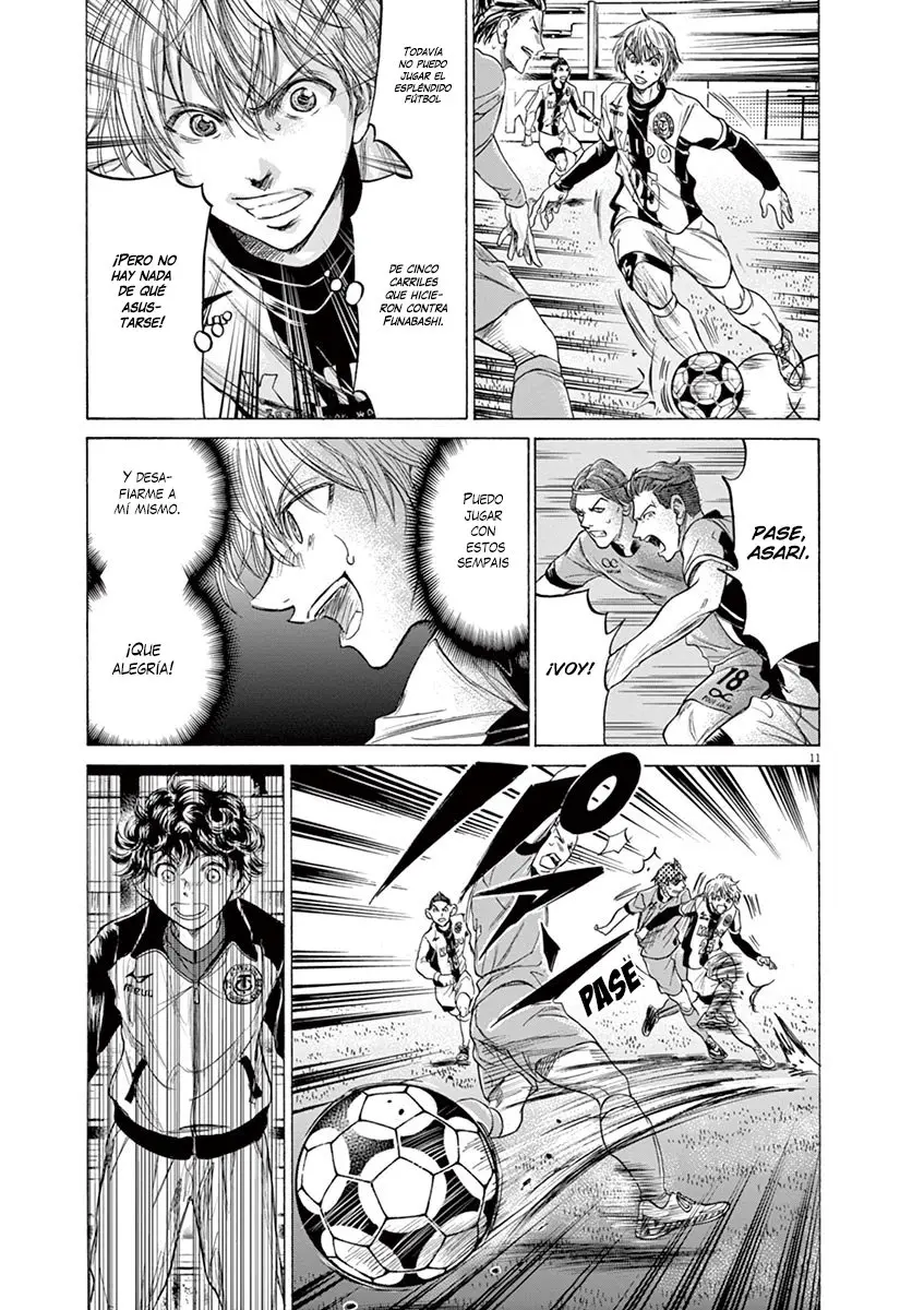 Ao ashi capítulo 215 página 12