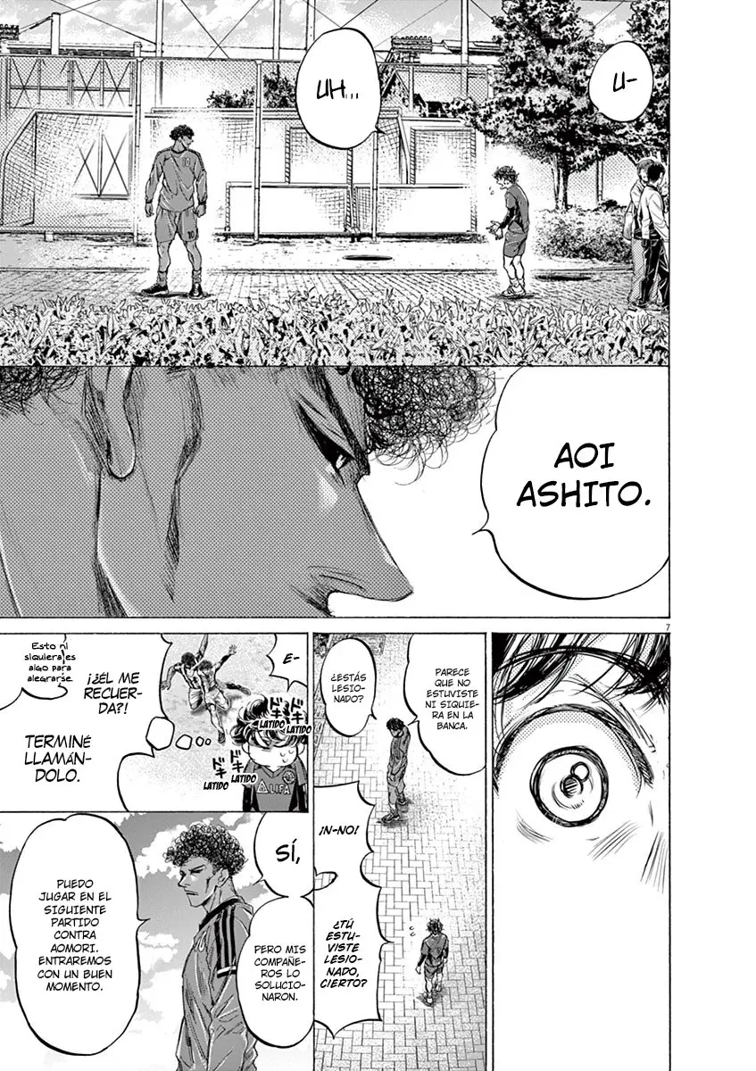 Ao ashi capítulo 217 página 8