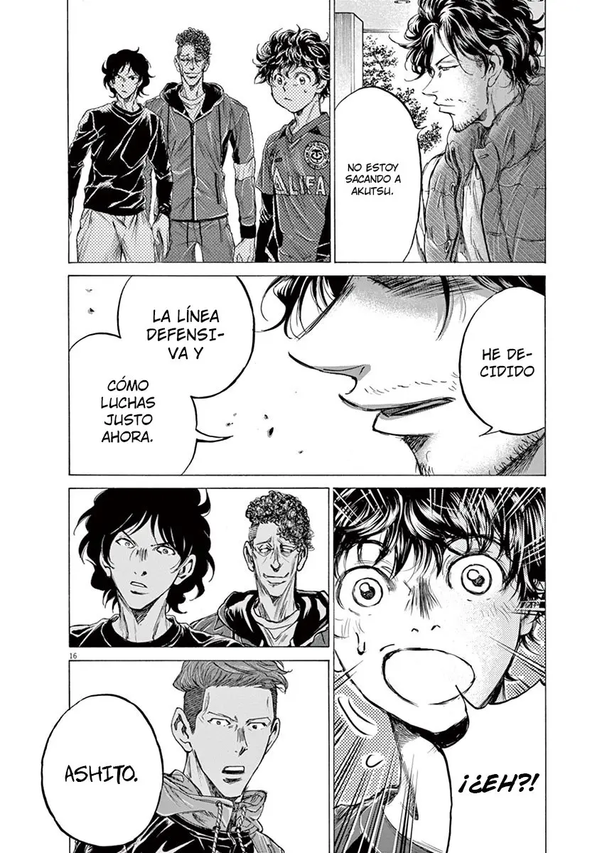 Ao ashi capítulo 218 página 17