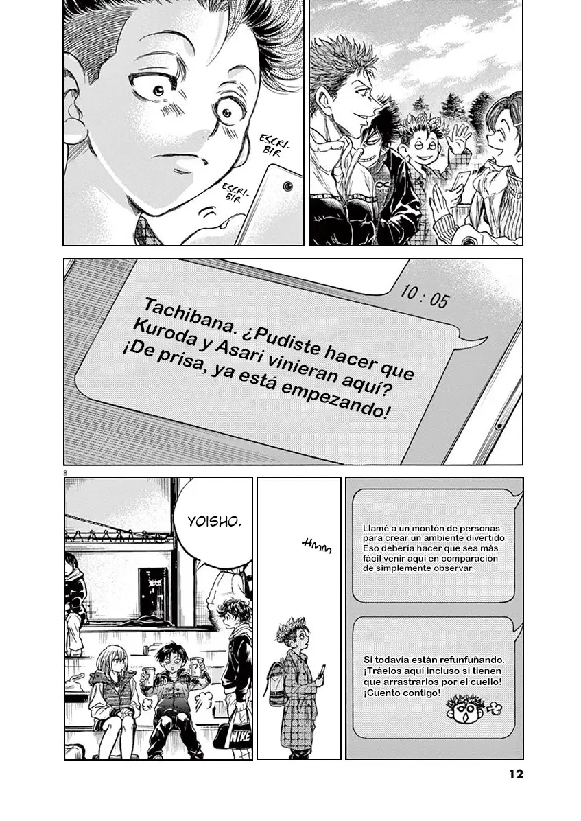 Ao ashi capítulo 222 página 14